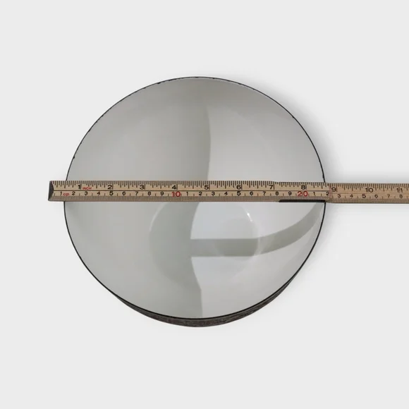 Vintage Arabia Finel Kaj Franck 'Ritari' Medieval Troubadour Enamel Bowl Finland - Picture 9 of 13